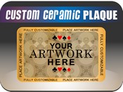 Custom Ceramic Plaque - Customizable, AGSF-RB01